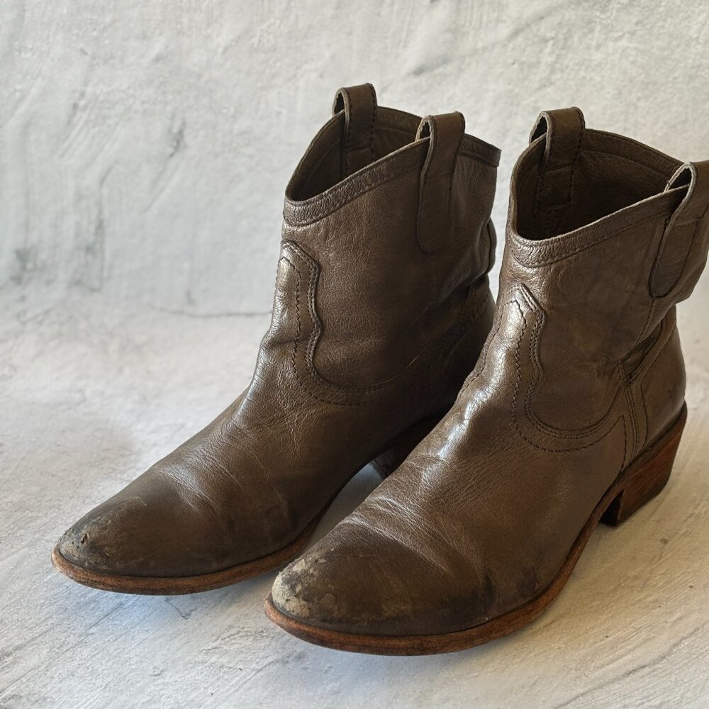 Olive Green Frye Boots